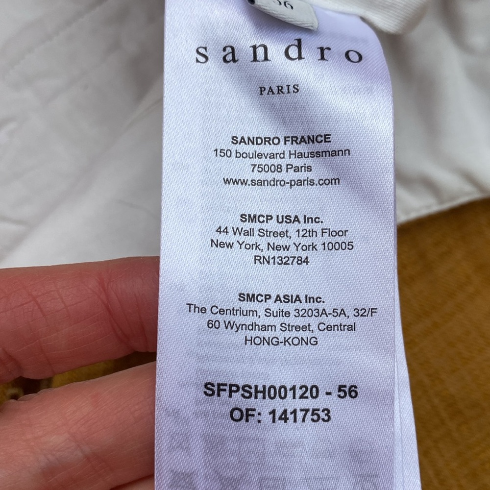 Sandro pleated, cuffed shorts - Picture 3 of 5
